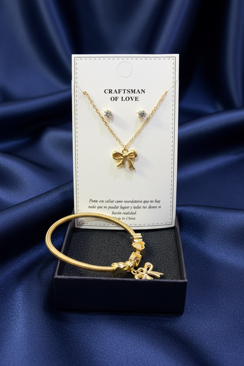 Bow Set for Girls - Professional Luxury Product Photo - Corrected
