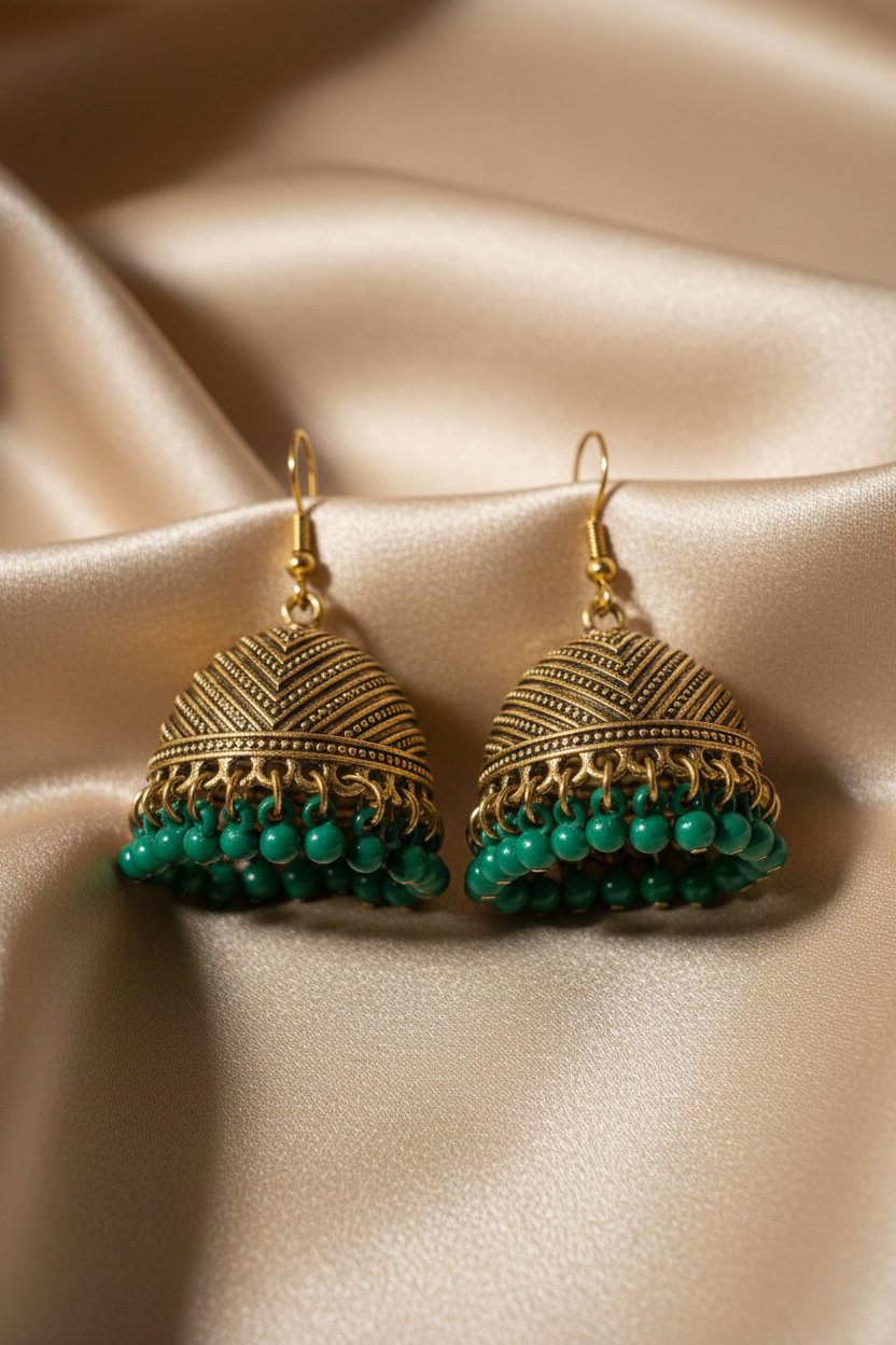 Dome Jhumka - Photo 12