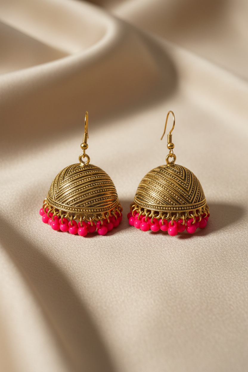 Dome Jhumka - Photo 2