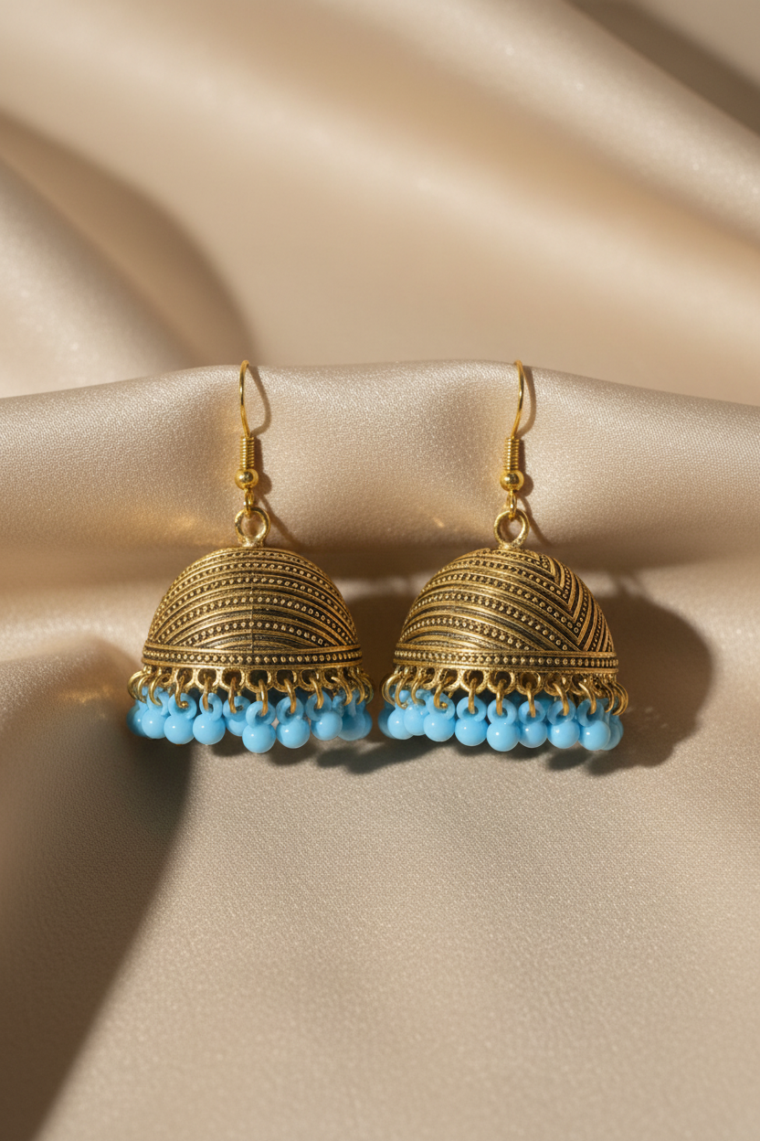 Dome Jhumka - Photo 3