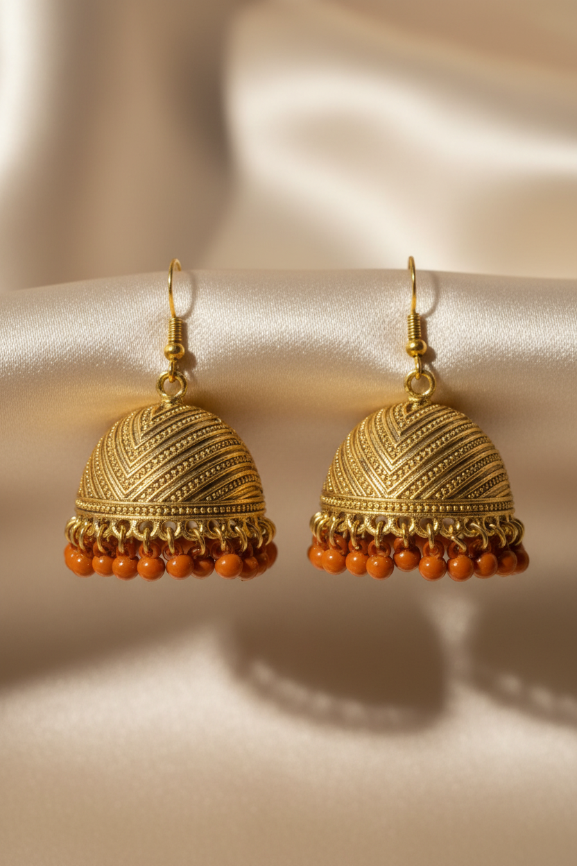 Dome Jhumka - Photo 4