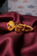 Ornate Gold Kada - Luxury Product Photo