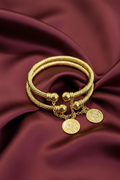 Regal Gold Kada - Luxury Product Photo - Mobile Optimized